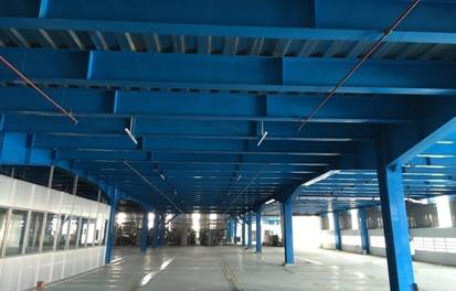 Công trình sàn thép trong xưởng Din sen - TP Hồ Chí Minh